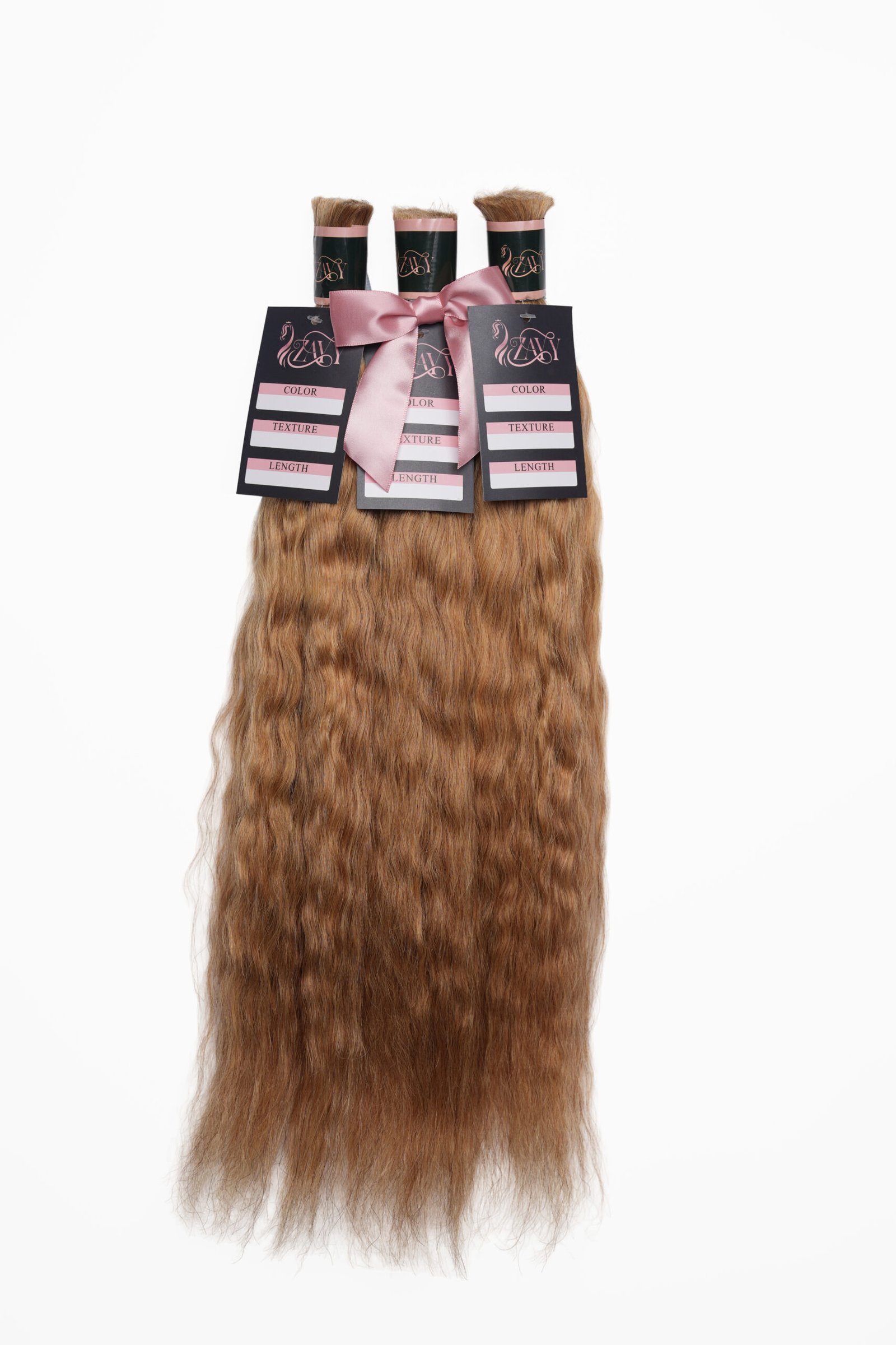 light golden hair strands