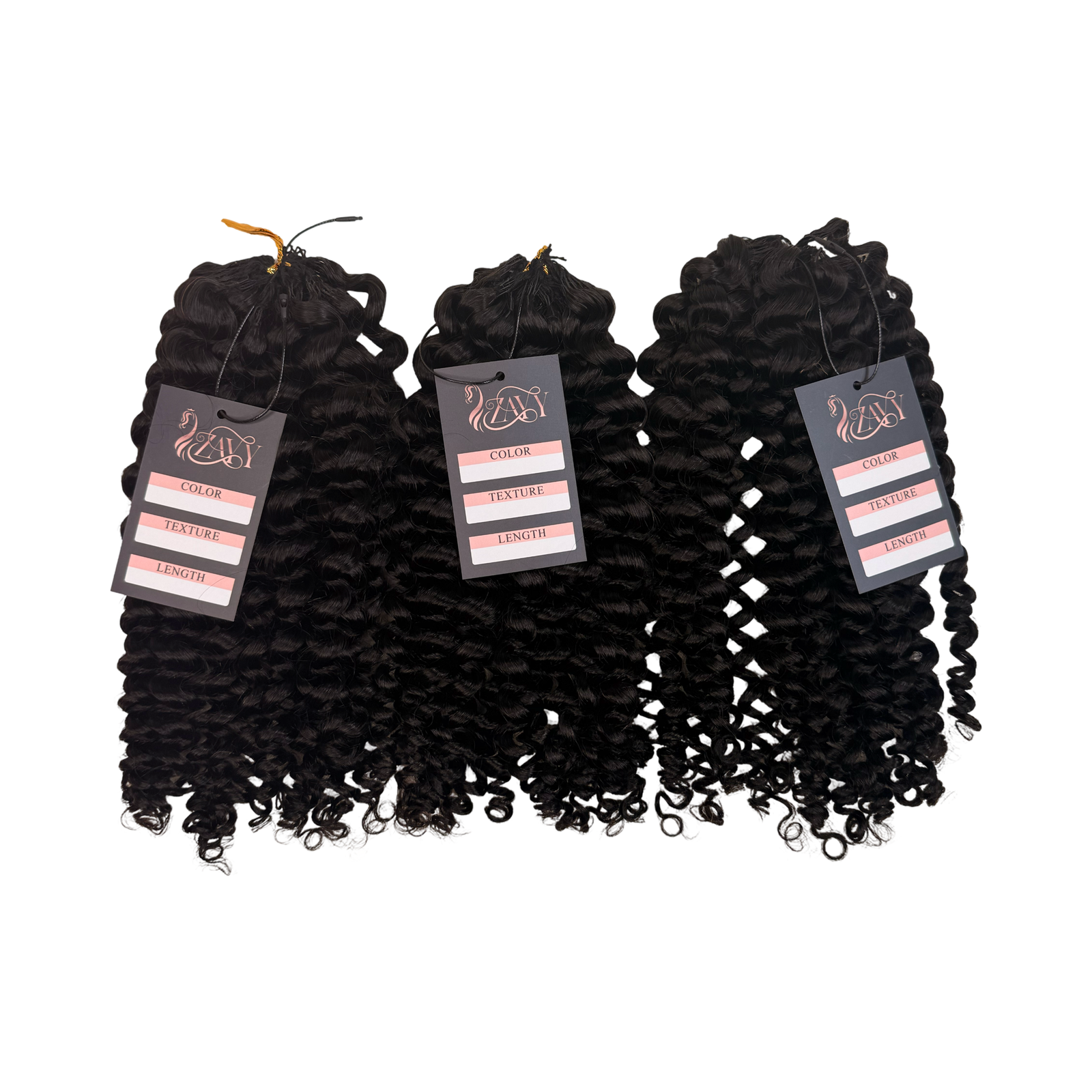 Deep Curly 100% Crochet Human Hair