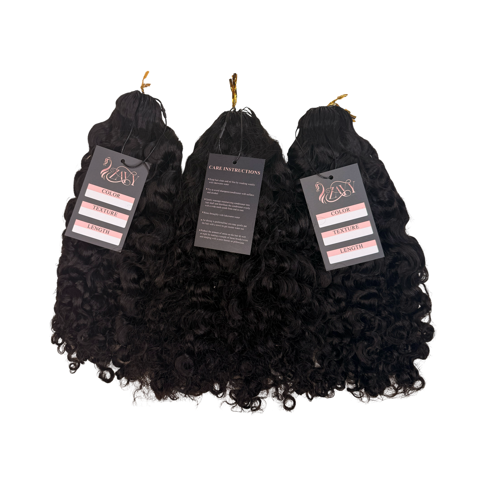 Burmese Curly 100% Crochet Human Hair