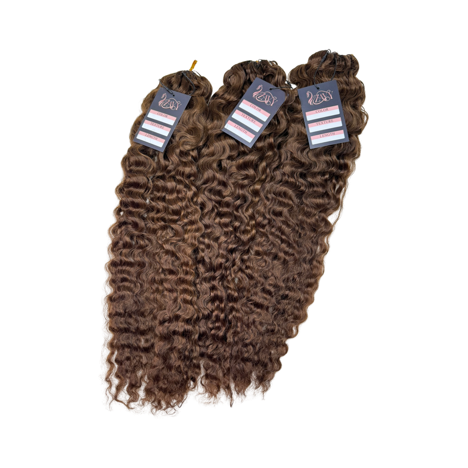 Burmese Curly 100% Crochet Human Hair